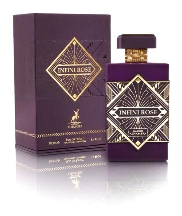 INFINI ROSE DE MAISON ALHAMBRA Eau De Parfum Pour Femmes et Hommes - 100ml
