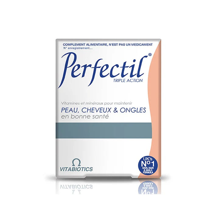 Perfectil TRIPLE ACTION PEAU CHEVEUX ONGLES 30 COMPRIMES