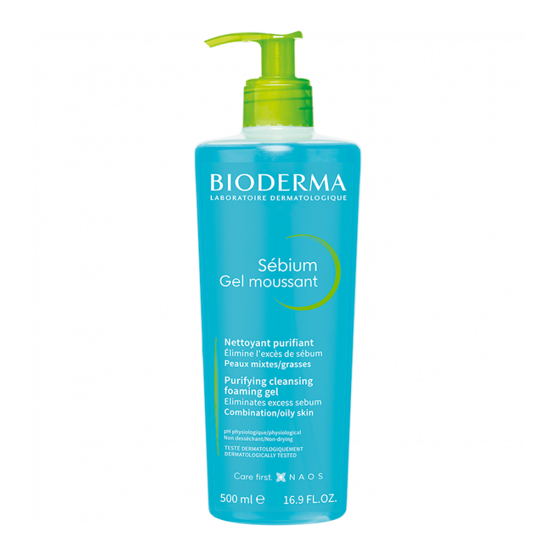 BIODERMA SEBIUM GEL MOUSSANT – 500ml