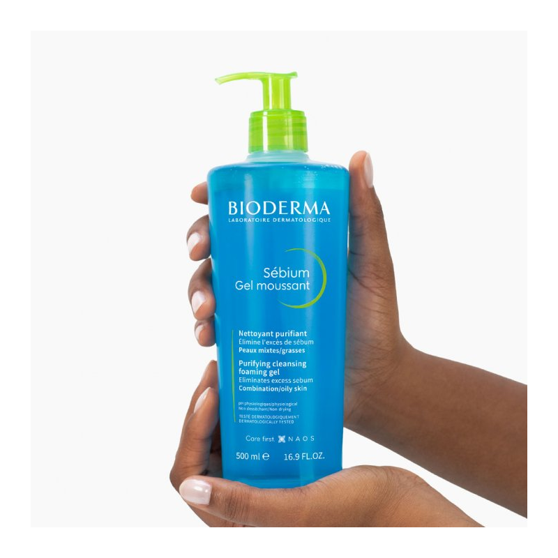 BIODERMA SEBIUM GEL MOUSSANT – 500ml