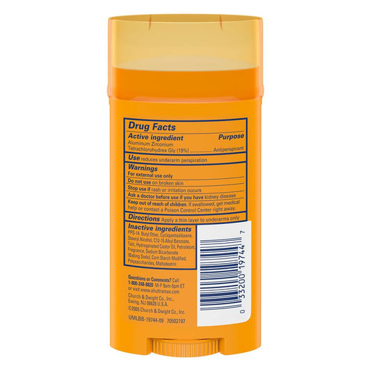 ARM & HAMMER - ULTRAMAX Solid Antiperspirant Déodorant Active Sport 73g
